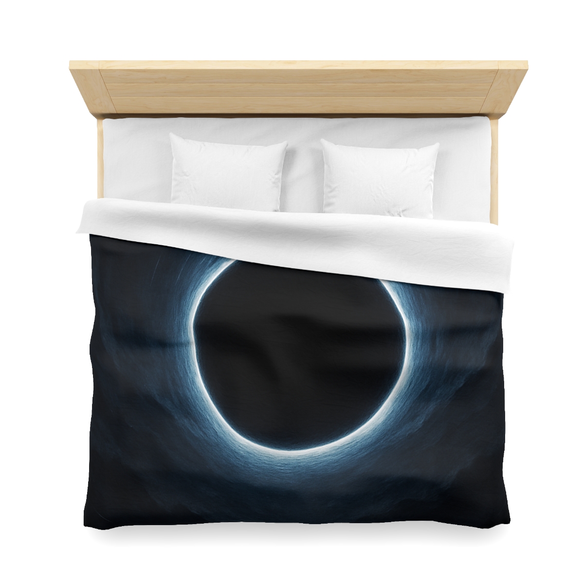 Luminous Event Horizon Veil personalized bedding duvets