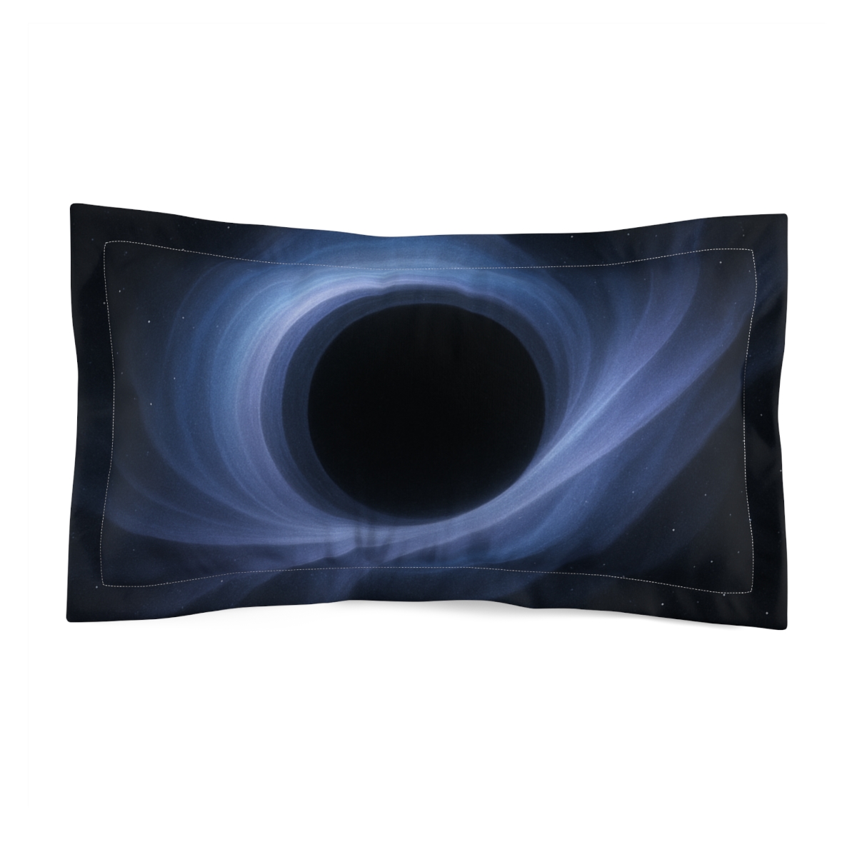 Luminous Event Horizon Veil designer printed pillows