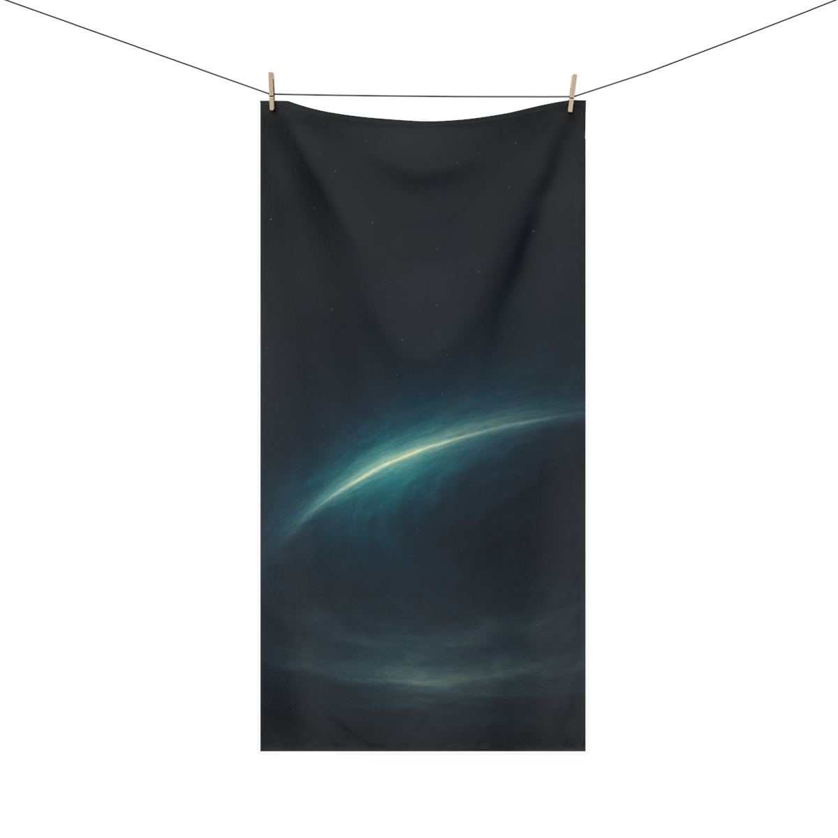 Luminous Horizon Fold unique gift towels