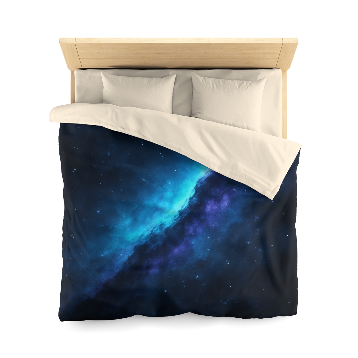 Luminous Horizon Rift soft comforter duvets