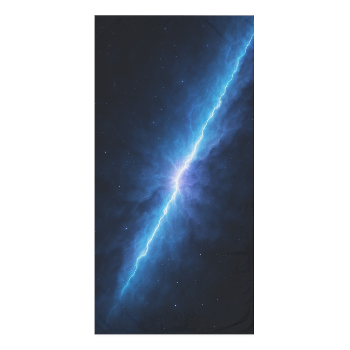Luminous Horizon Rift decorative home towels