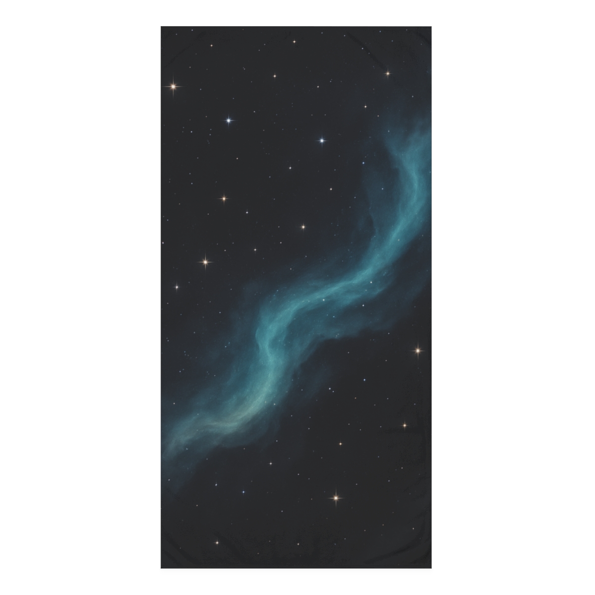 Luminous Nebula Tidal Flow decorative home towels