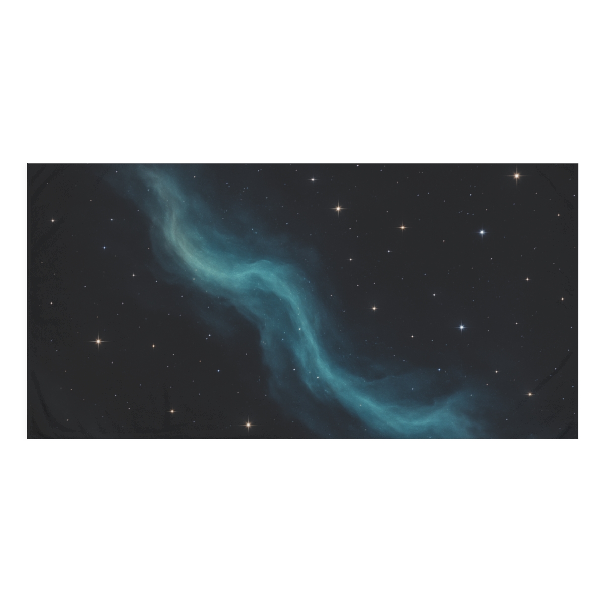 Luminous Nebula Tidal Flow decorative home towels