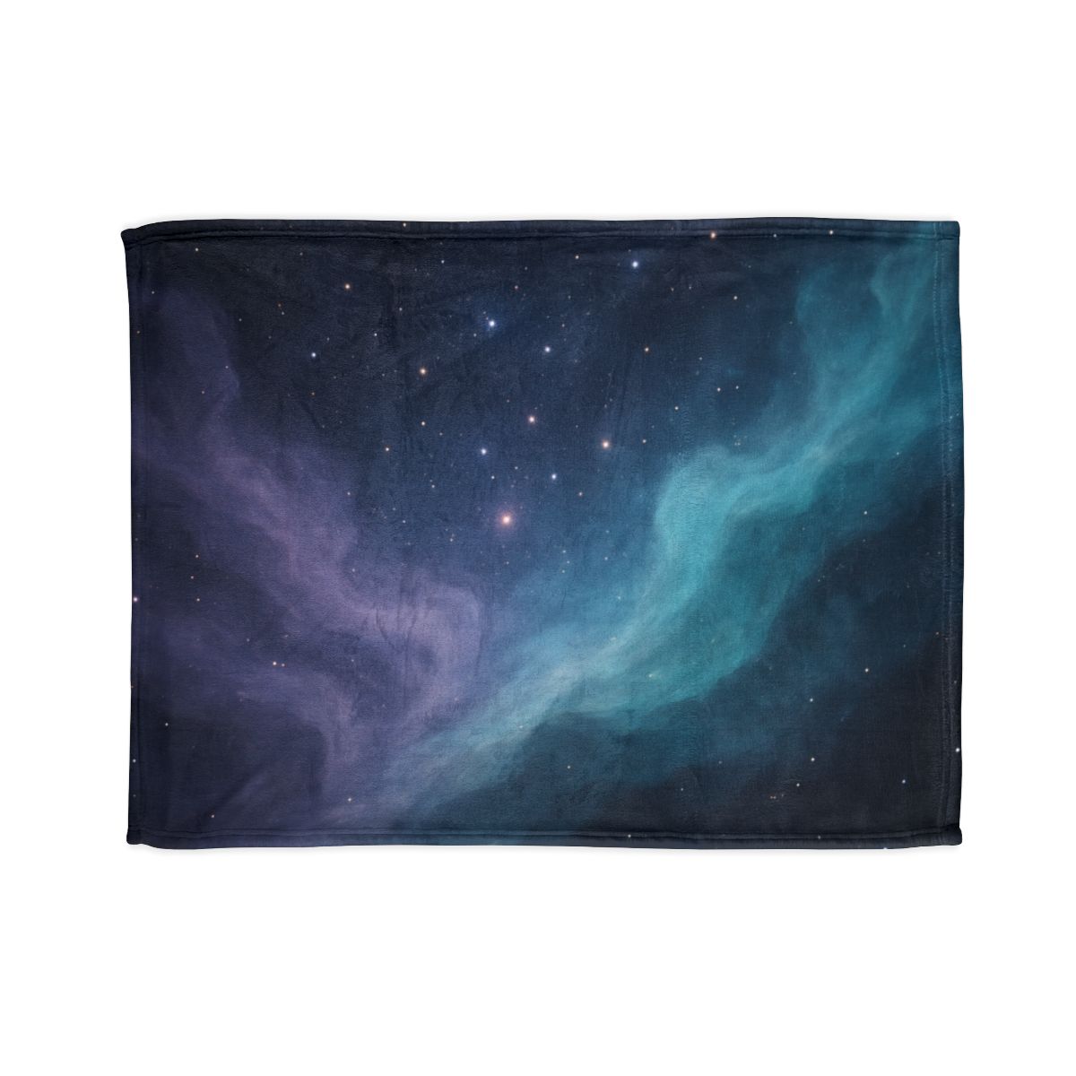Luminous Nebula Tidal Surge stylish throw blankets