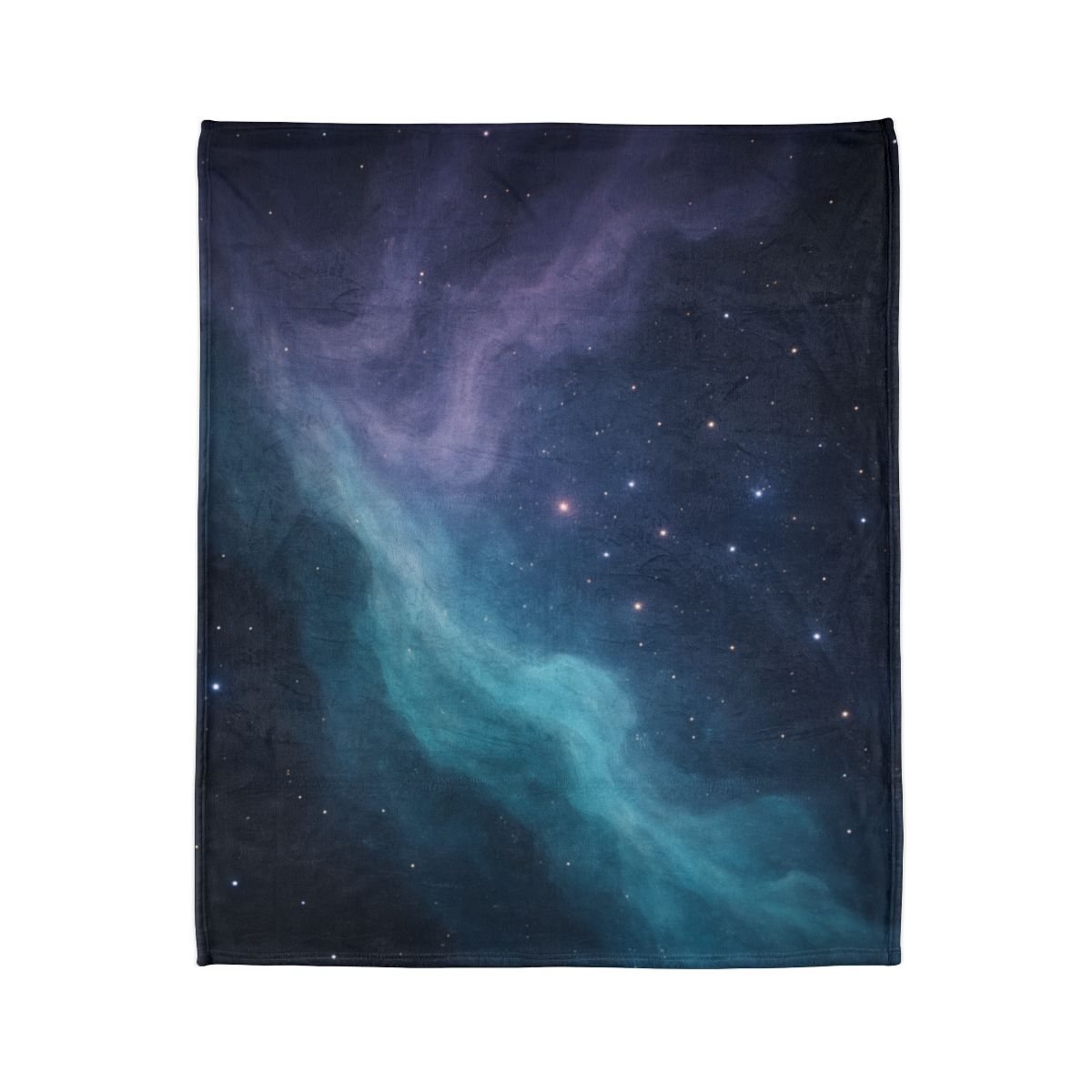 Luminous Nebula Tidal Surge stylish throw blankets