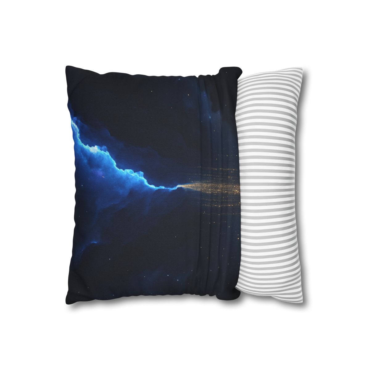 Luminous Rift Starfall stylish decorative pillowcases
