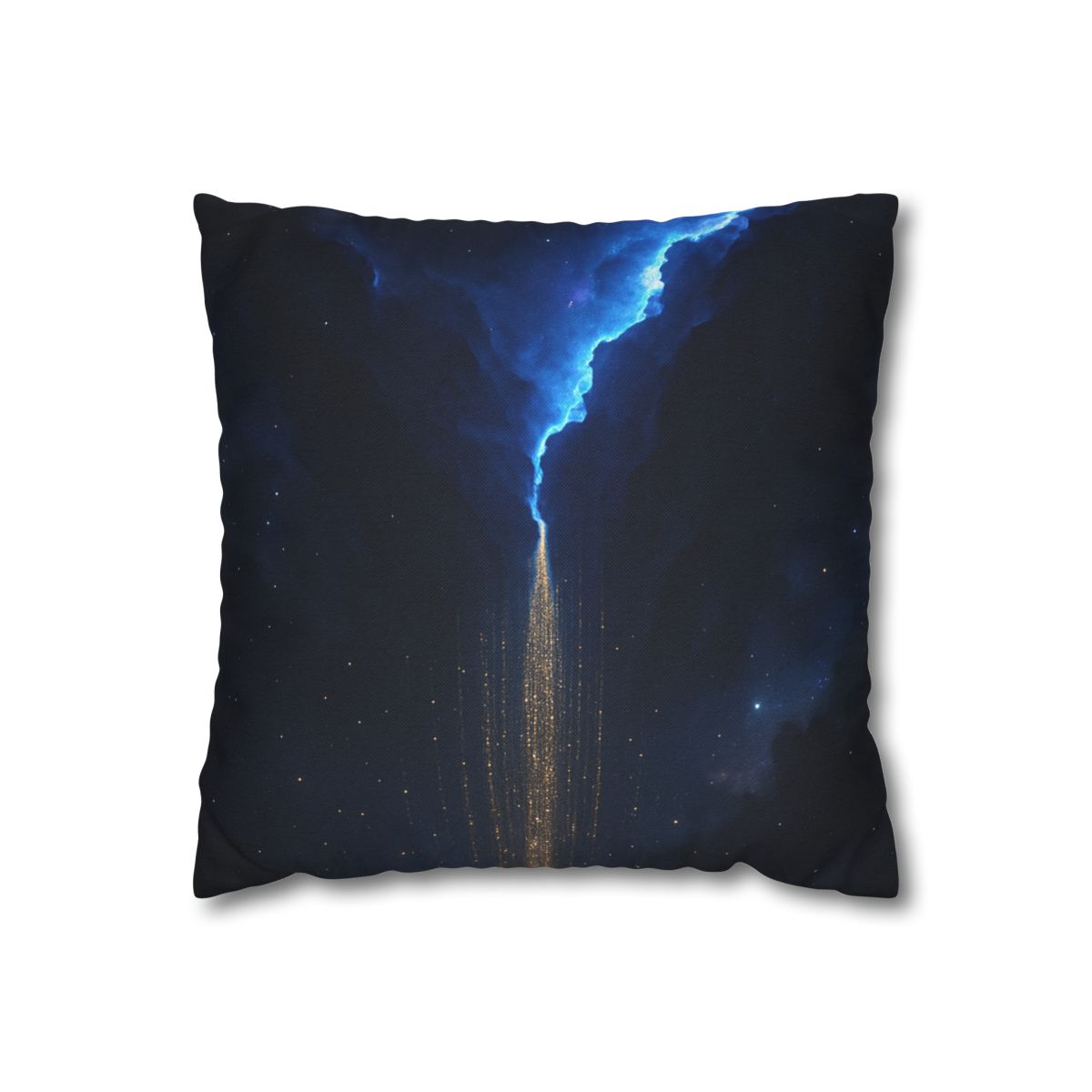 Luminous Rift Starfall stylish decorative pillowcases