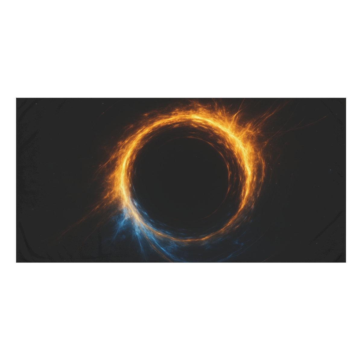 Luminous Singularity Halo soft cotton towels