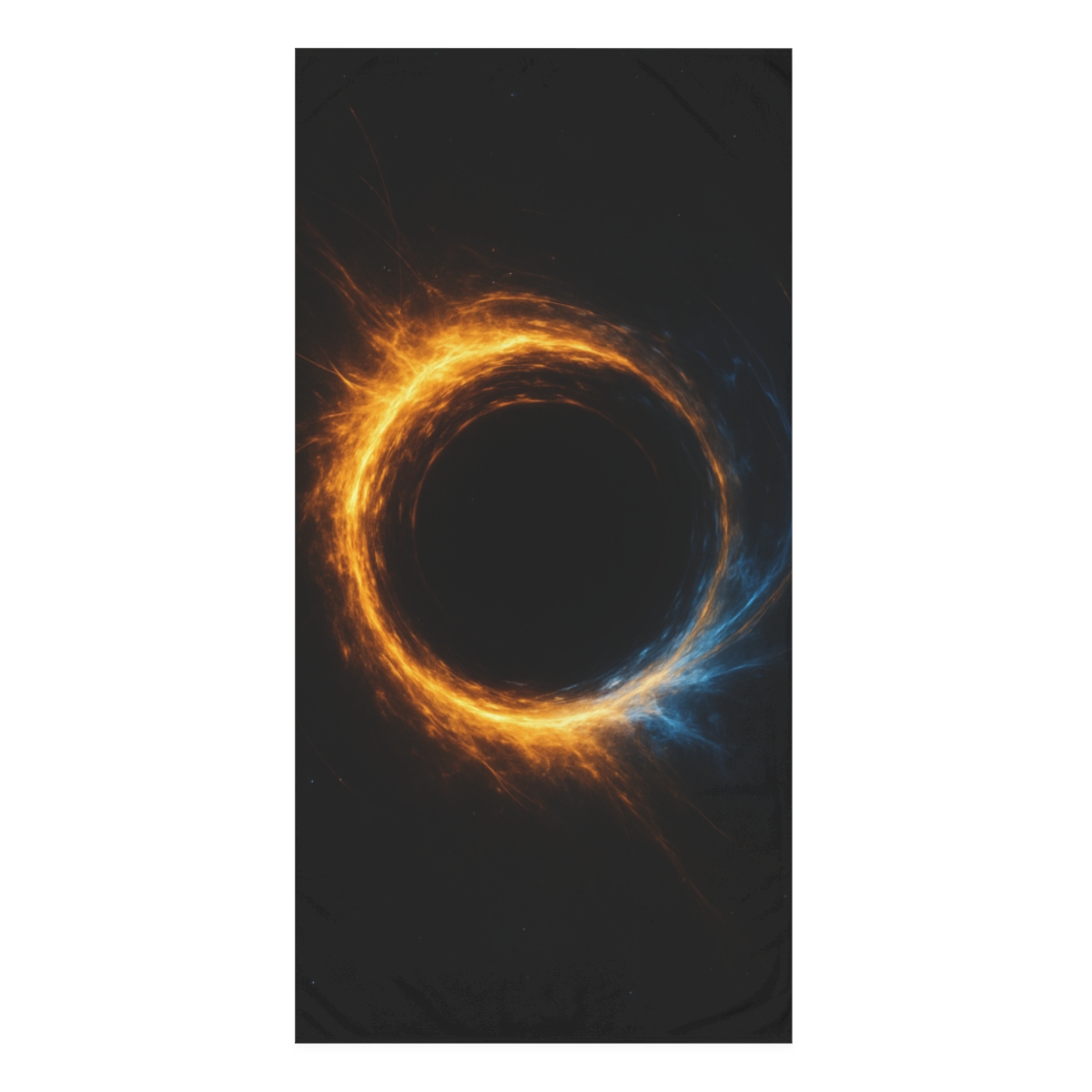 Luminous Singularity Halo soft cotton towels