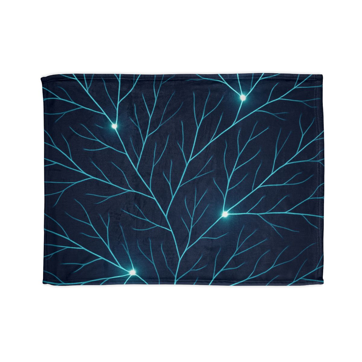 Luminous Vein Constellation stylish throw blankets