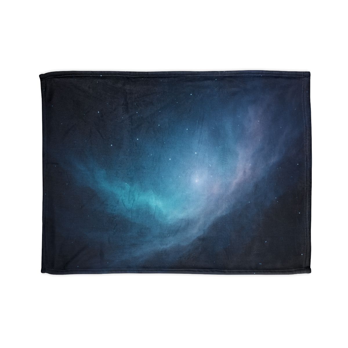 Luminous Void Tidal Bloom designer printed blankets