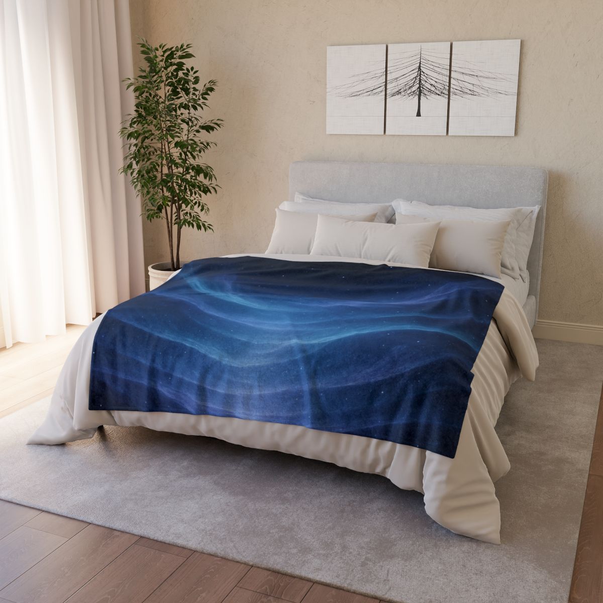 Luminous Void Tidal Surge unique gift blankets