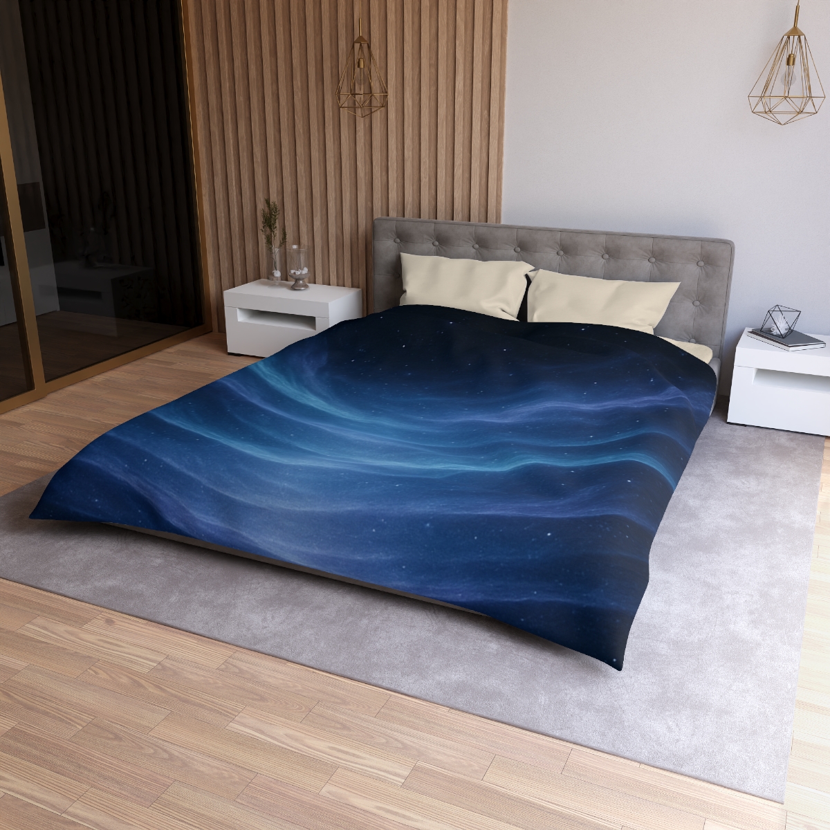 Luminous Void Tidal Surge trendy bedroom duvets