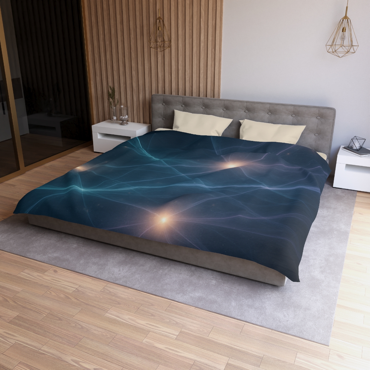 Luminous Web Filament soft comforter duvets
