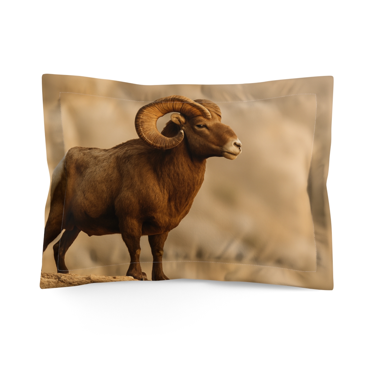 Lunar Crest Bighorn Sheep soft plush pillows