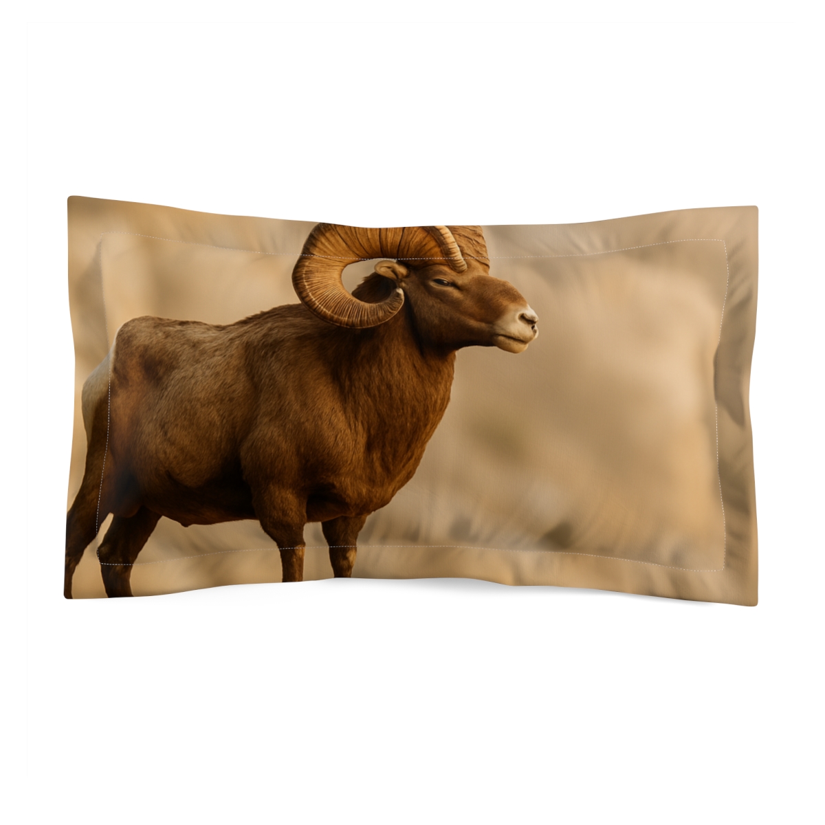 Lunar Crest Bighorn Sheep soft plush pillows