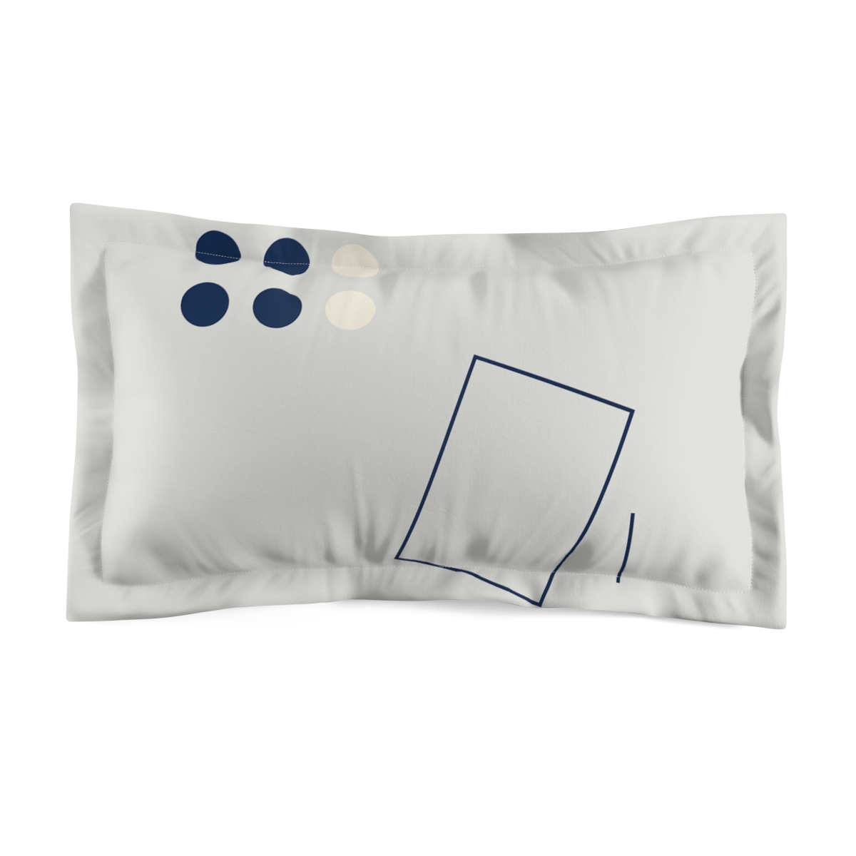 Lunar Node Offset Grid soft plush pillows