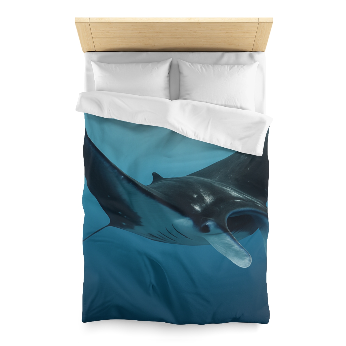 Manta Ray Silent Glide custom duvets