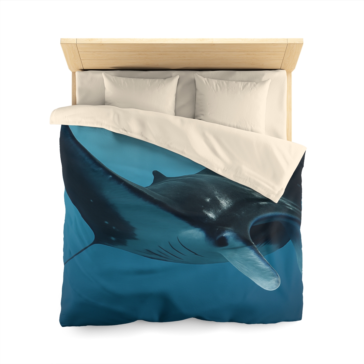 Manta Ray Silent Glide custom duvets