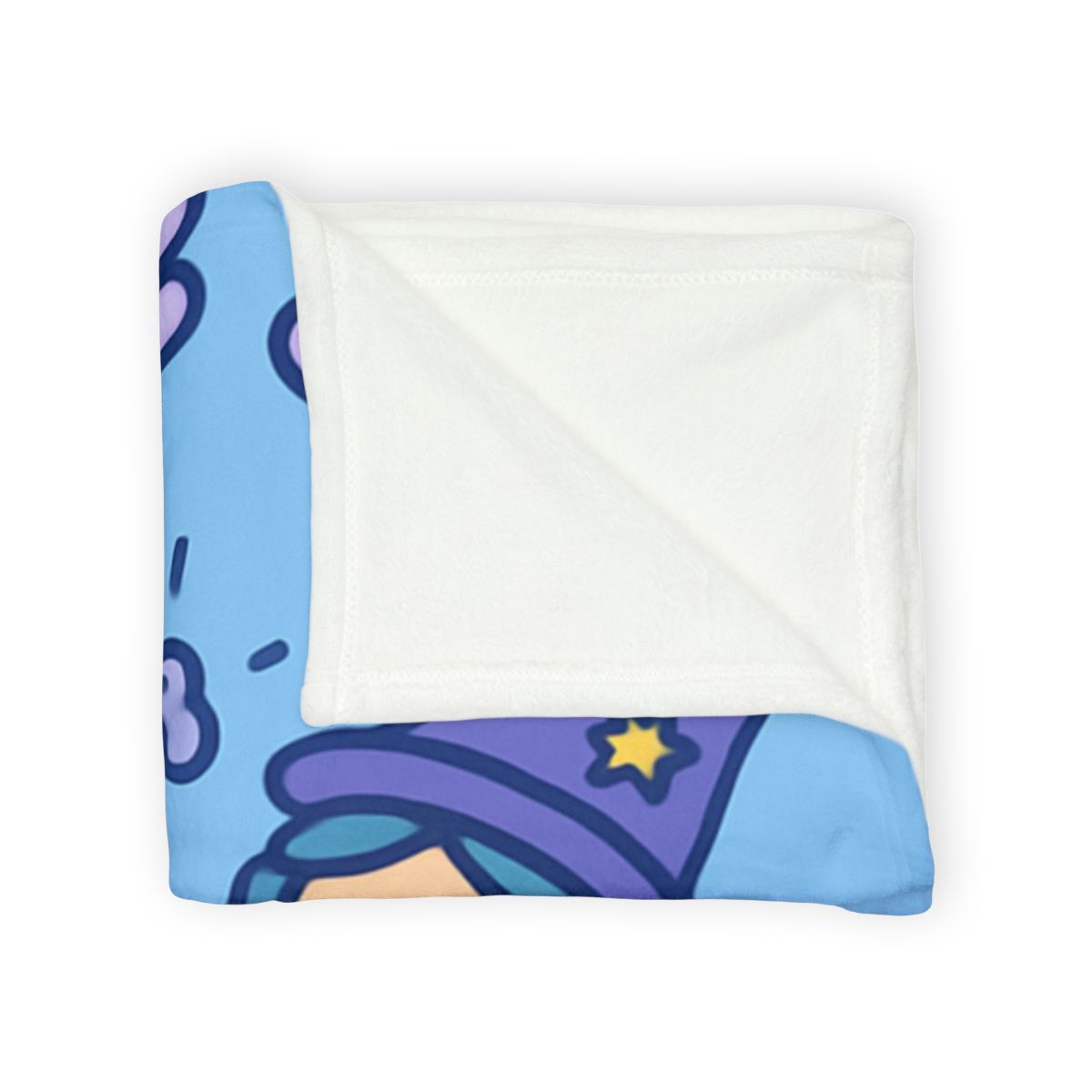 Math Wizards Floating Island soft fleece blankets