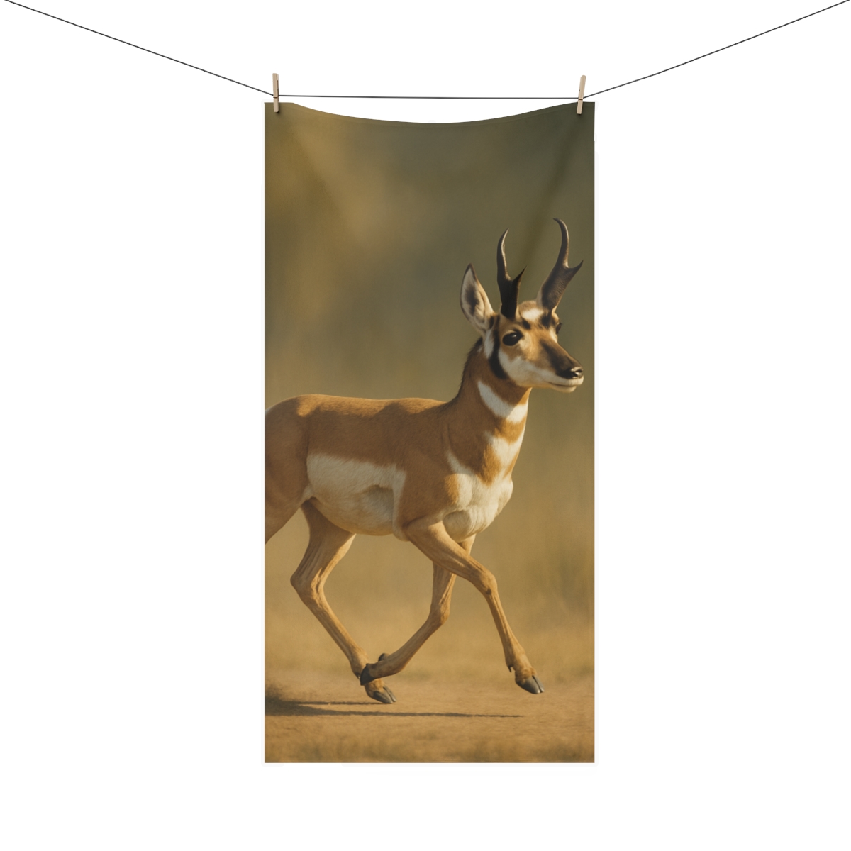 Meteor Trail Pronghorn soft cotton towels
