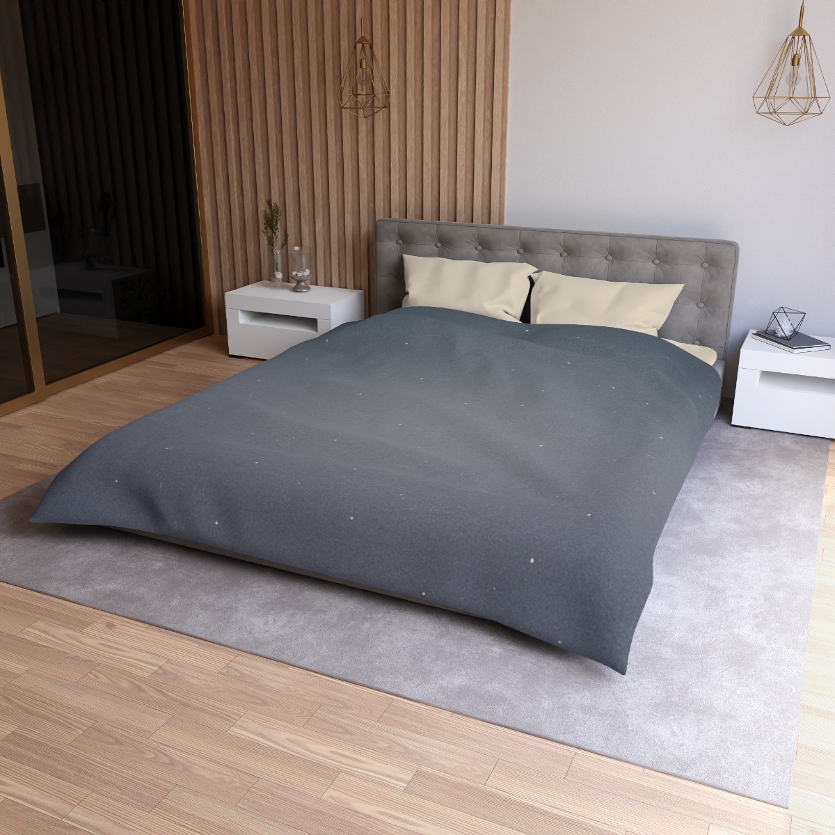 Microwave Background Whisper Grain warm winter duvets