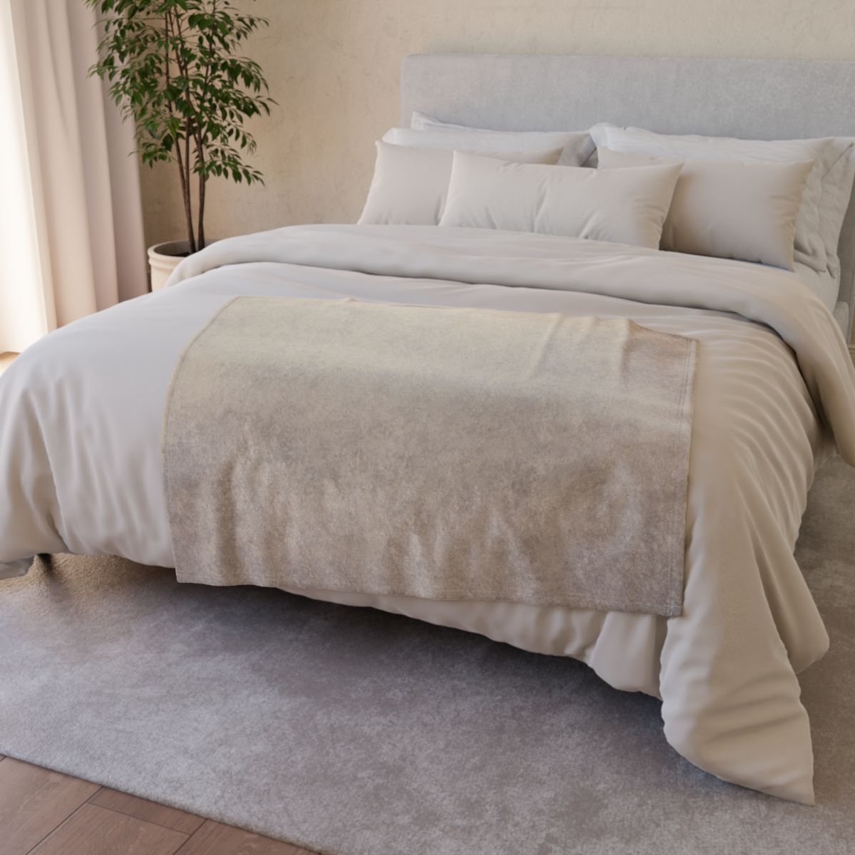 Microwave Whisper Gradient Field trendy patterned blankets