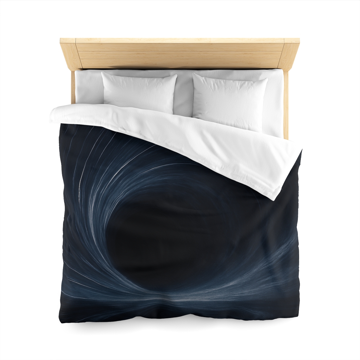 Midnight Gravity Vortex custom duvets