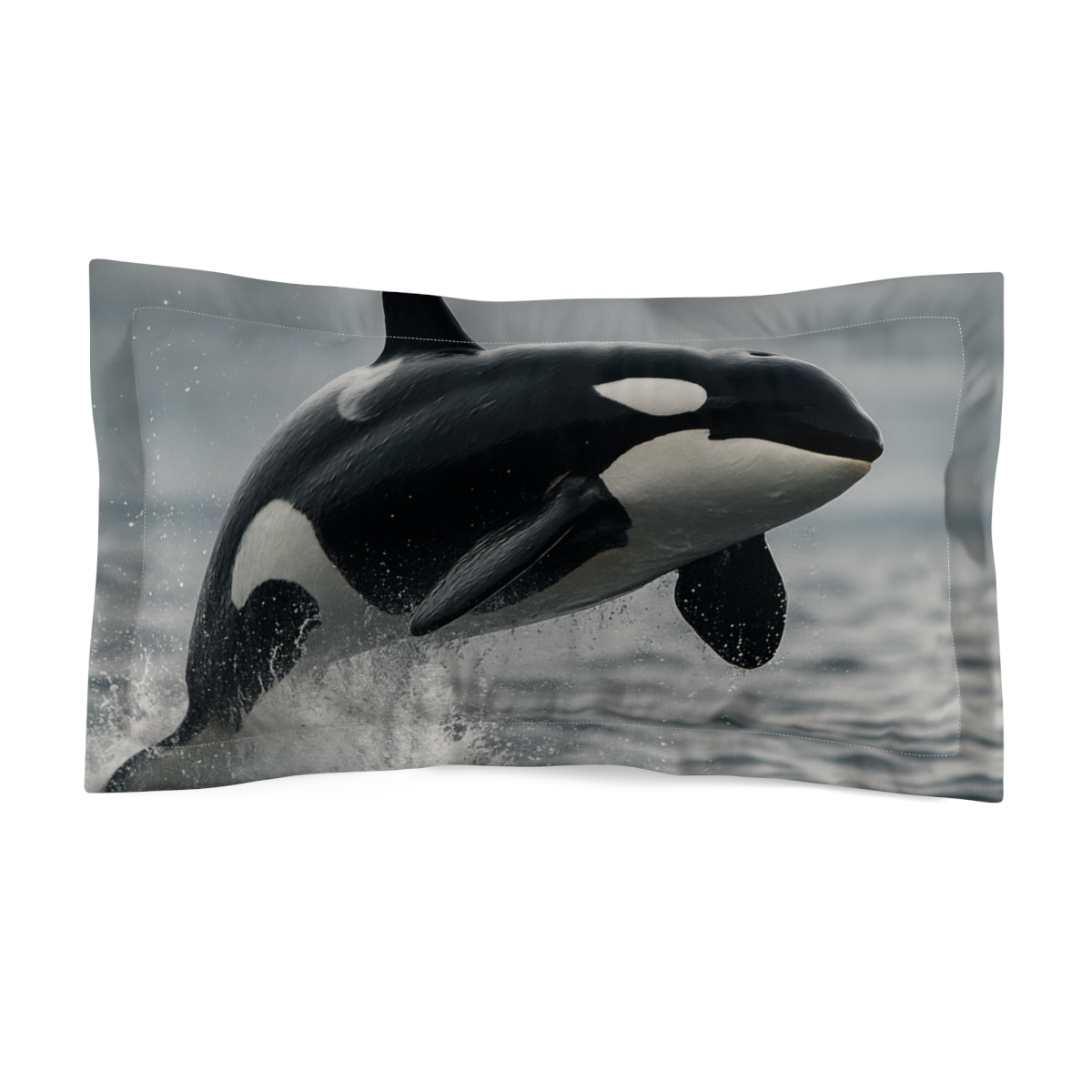 Midnight Surge Orca gift pillows for home
