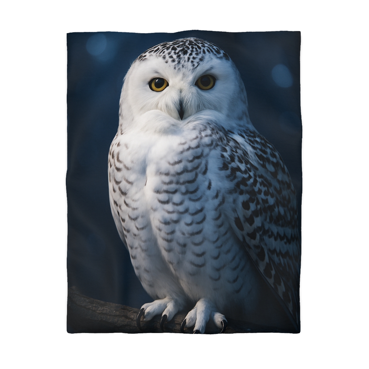 Midnight Watch Snowy Owl soft comforter duvets