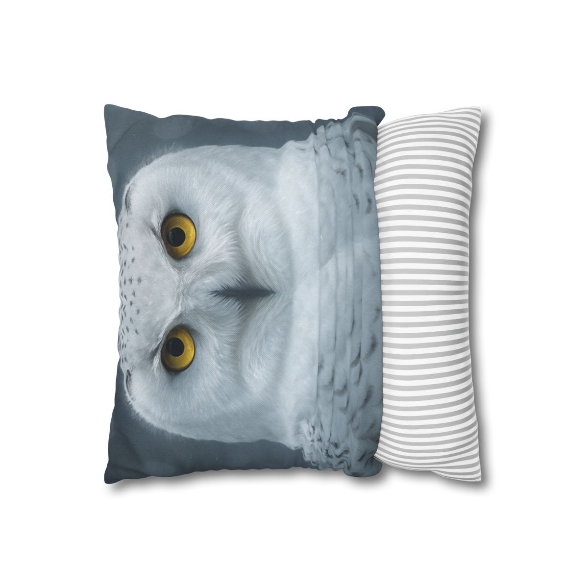 Midnight Watch Snowy Owl trendy patterned pillow cases