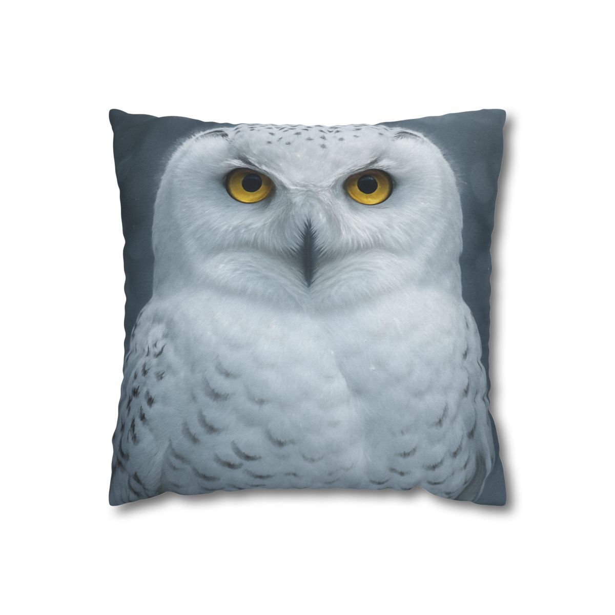 Midnight Watch Snowy Owl trendy patterned pillow cases