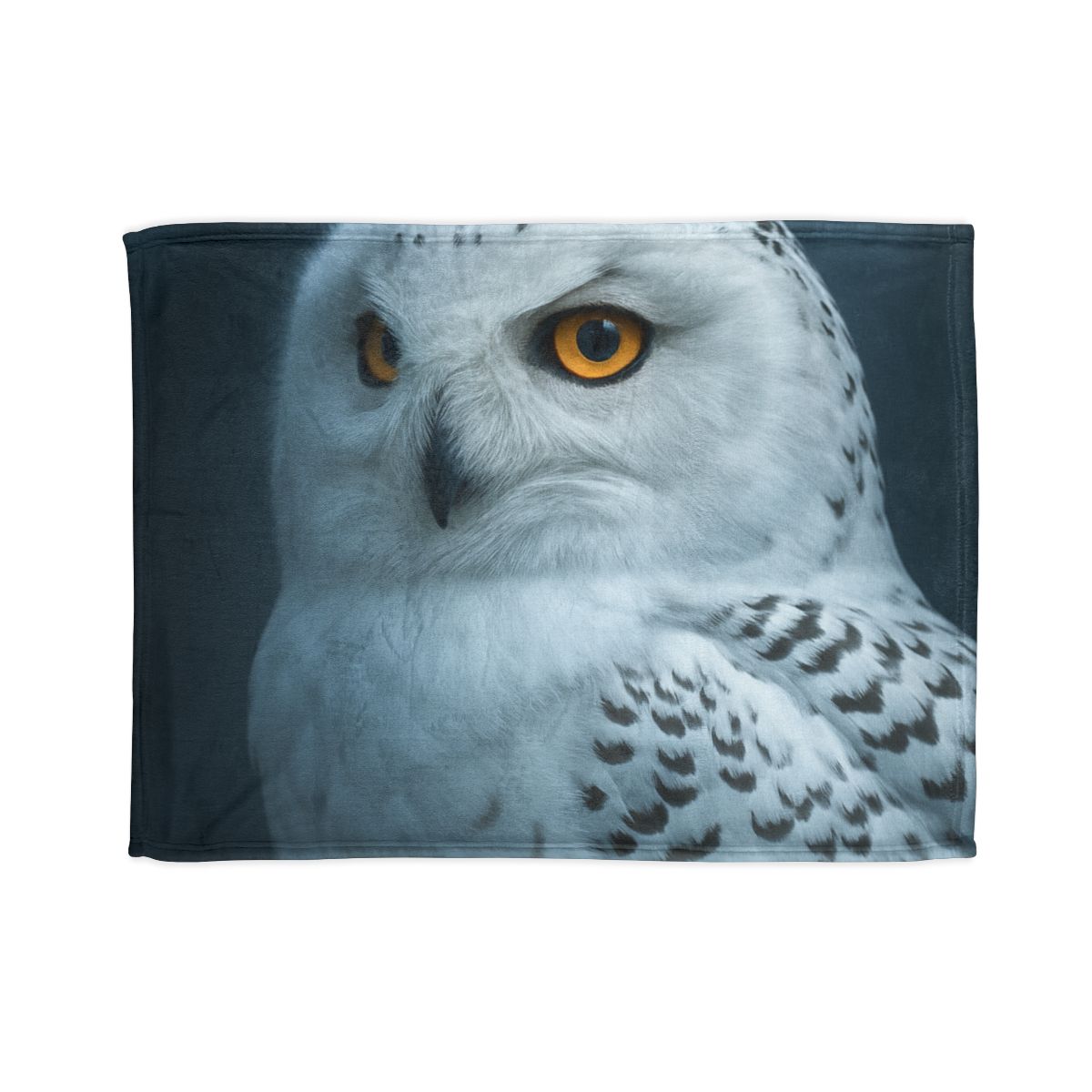 Midnight Watch Snowy Owl unique gift blanketscustom blankets