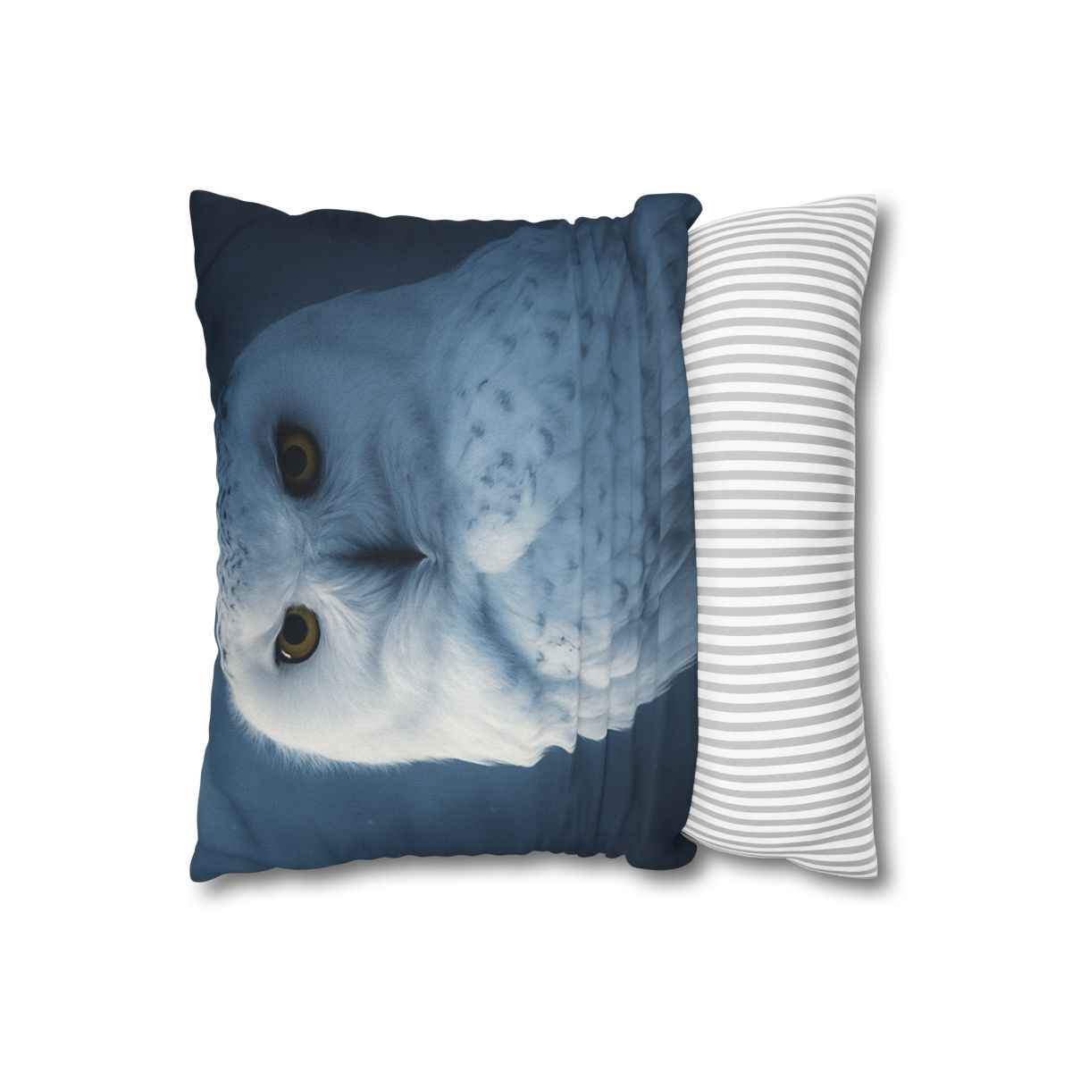 Midnight Watch Snowy Owl stylish decorative pillowcases