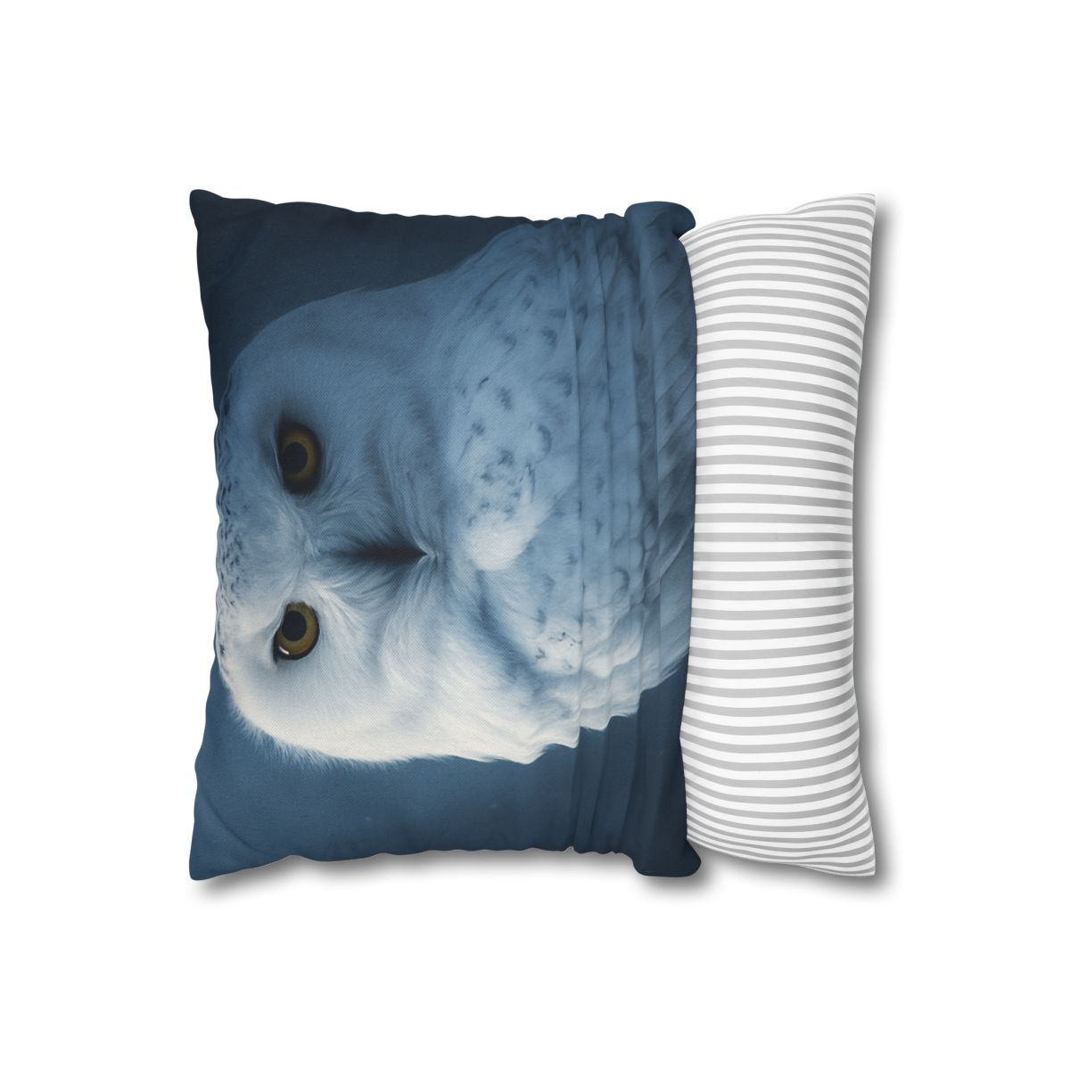 Midnight Watch Snowy Owl stylish decorative pillowcases