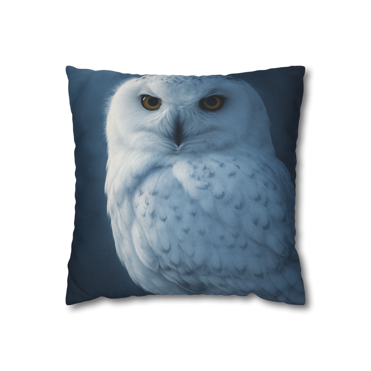 Midnight Watch Snowy Owl stylish decorative pillowcases