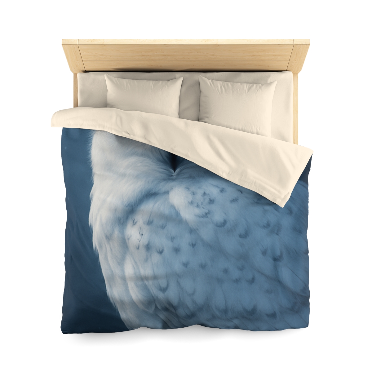 Midnight Watch Snowy Owl warm winter duvets