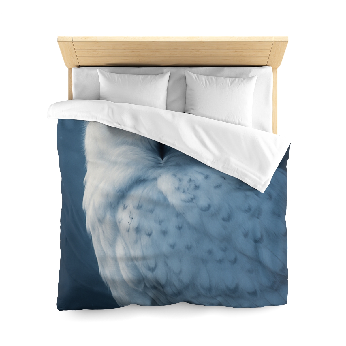 Midnight Watch Snowy Owl warm winter duvets