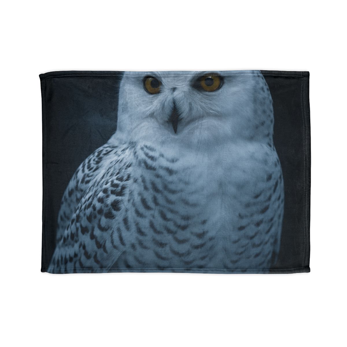 Midnight Watch Snowy Owl warm winter blankets