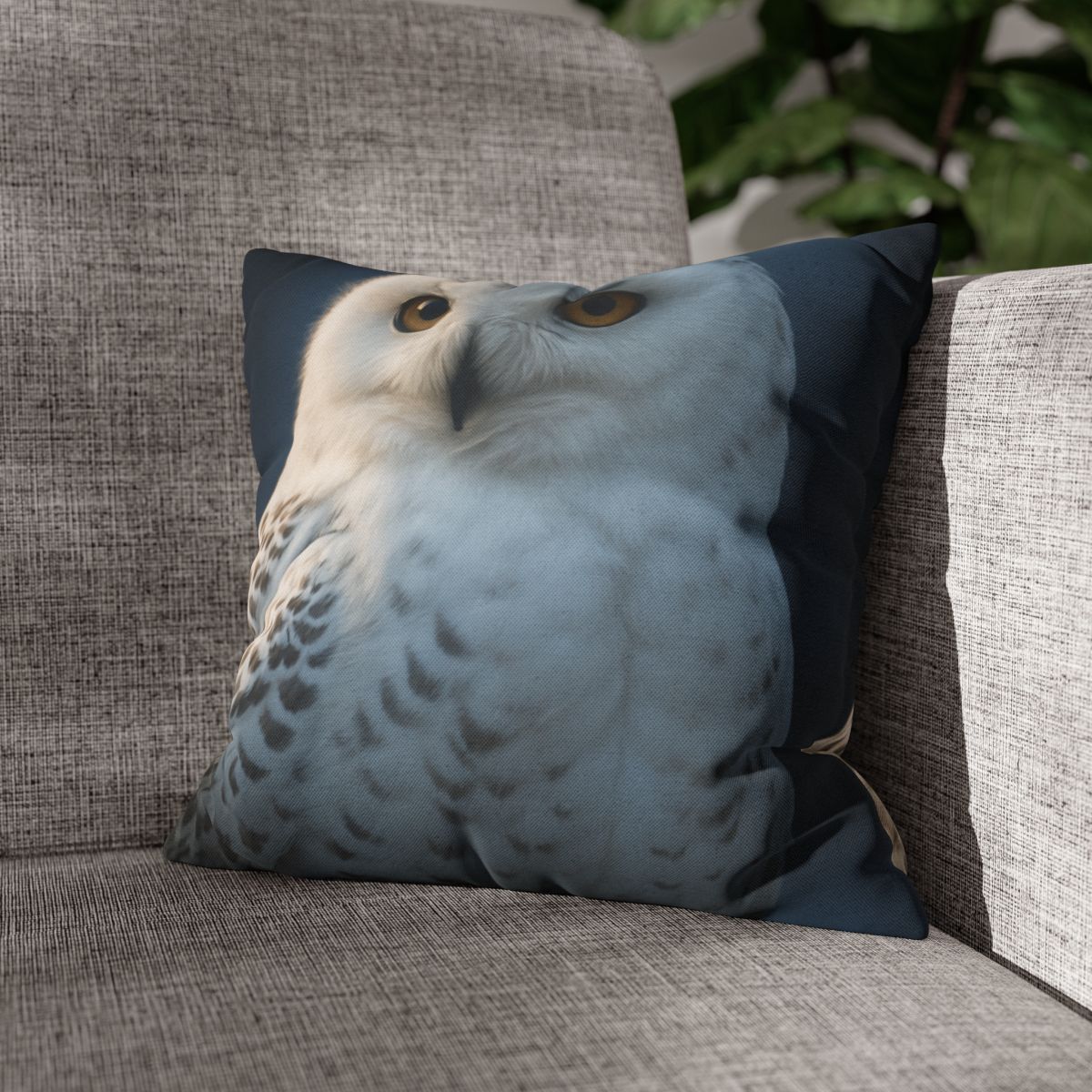 Midnight Watch Snowy Owl unique gift pillow cases