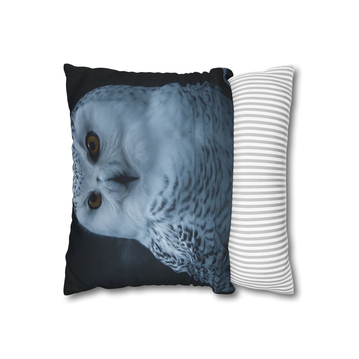 Midnight Watch Snowy Owl comfortable bedding pillow covers