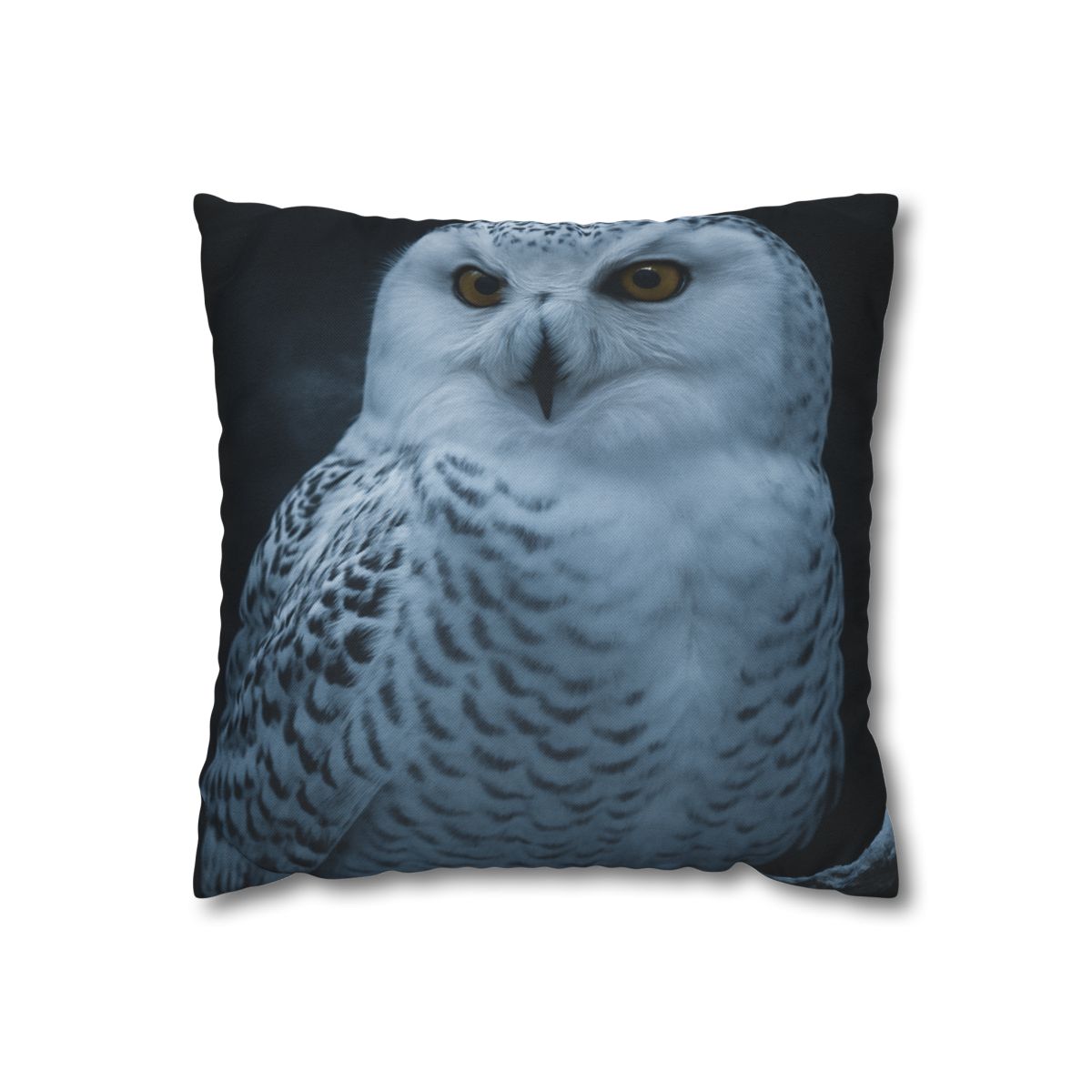 Midnight Watch Snowy Owl comfortable bedding pillow covers