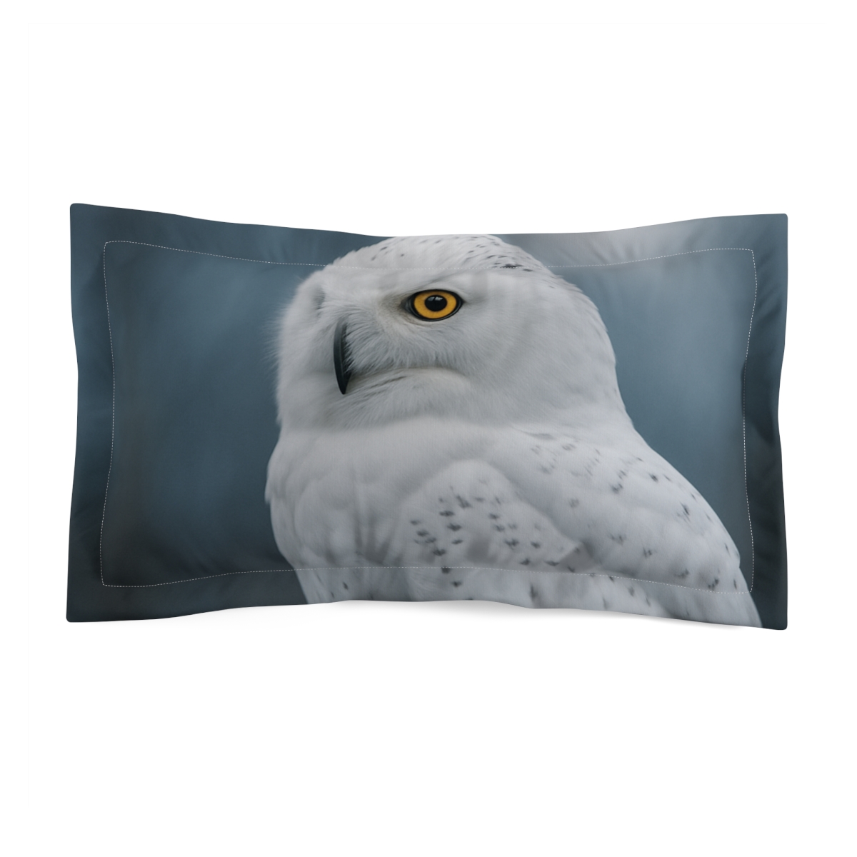 Midnight Watch Snowy Owl custom pillows