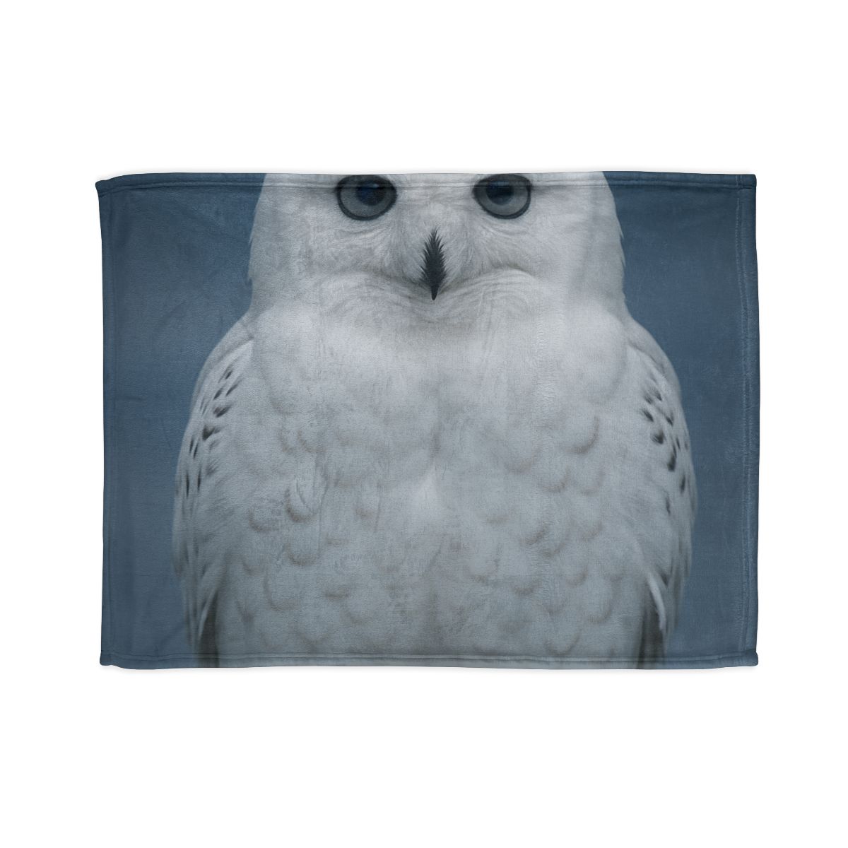 Midnight Watch Snowy Owl stylish throw blankets