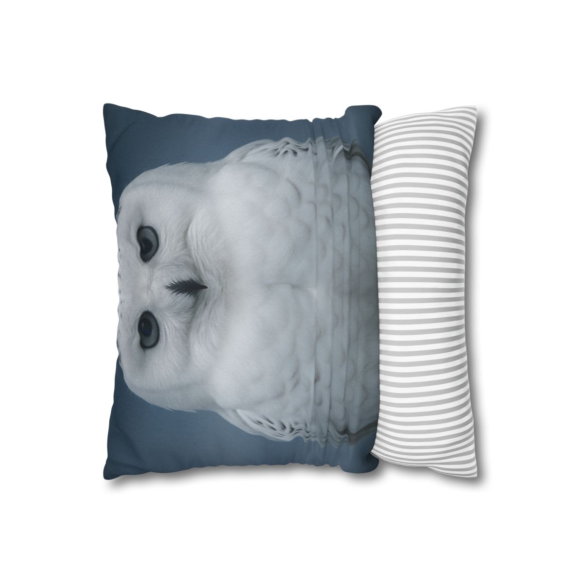 Midnight Watch Snowy Owl designer print pillow cases