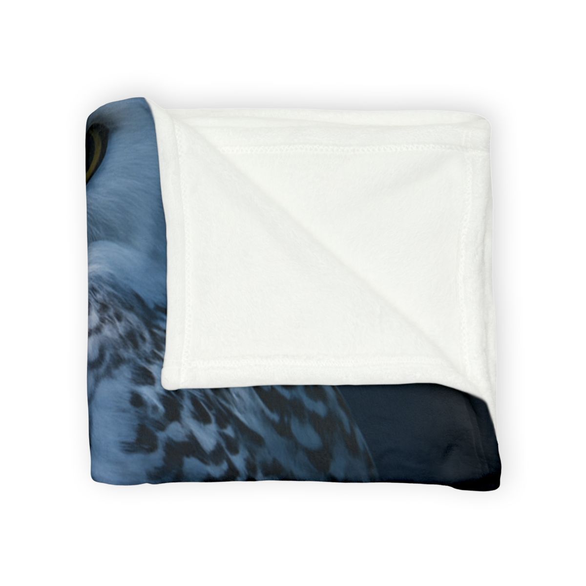 Midnight Watch Snowy Owl warm winter blankets