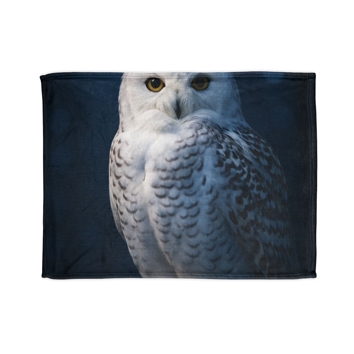 Midnight Watch Snowy Owl warm winter blankets