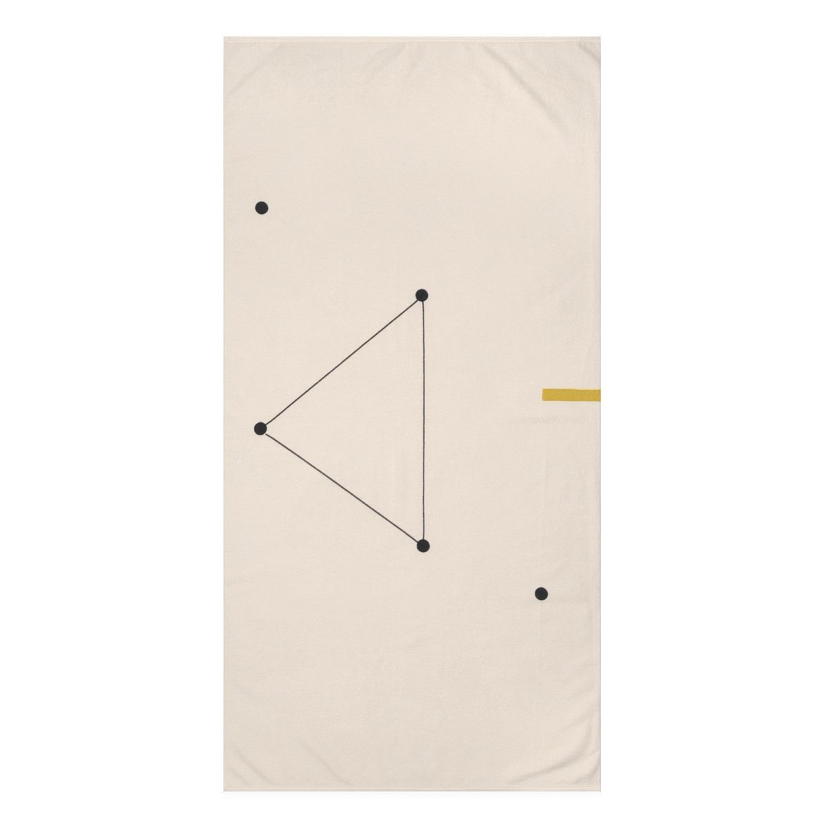 Minimal Constellation Line Cluster decorative home towels