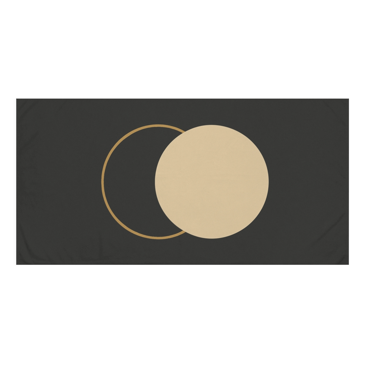 Minimal Eclipse Alignment comfortable face towels