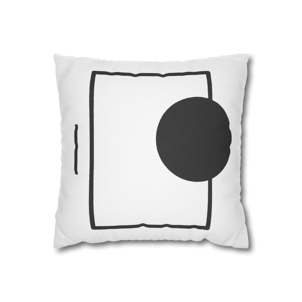 Minimal Eclipse Frame Trio custom pillow cases